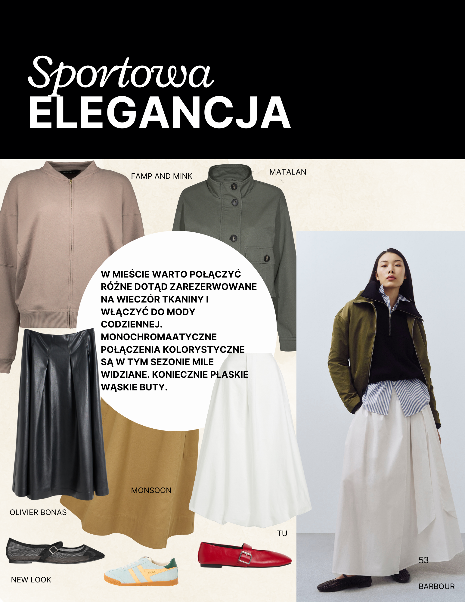 trend sportowa elegancja