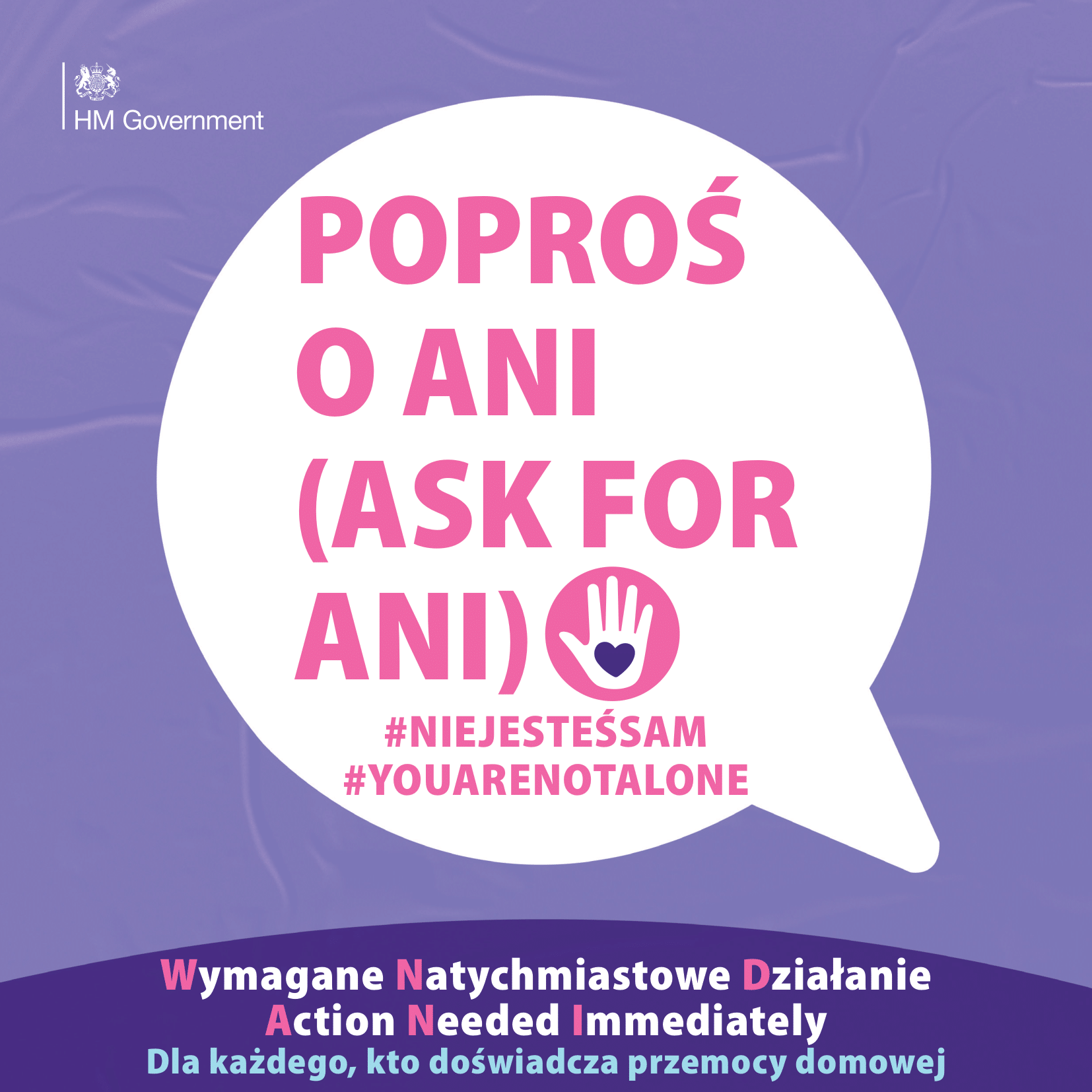 ask for ani po polsku